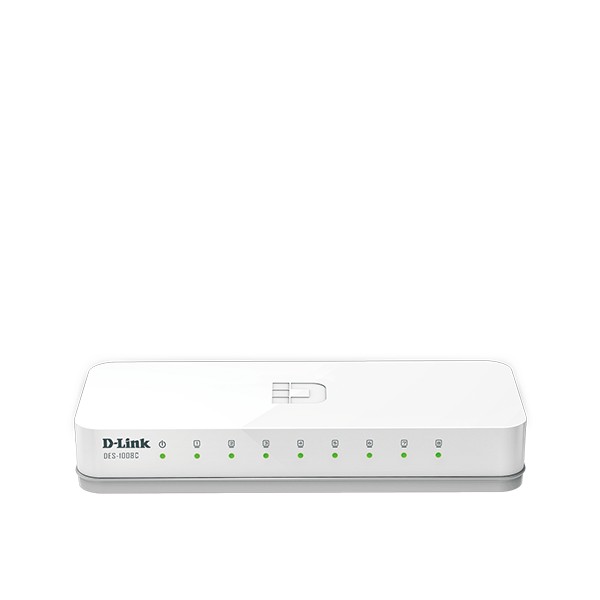 D-LINK DES-1008C 8-Port 10/100 Mbps Unmanaged Switch