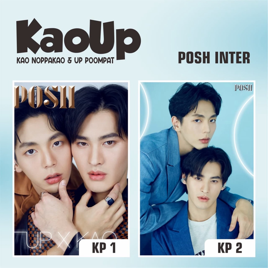 POSTER THAILAND RAIKANTOPENI KAOUP KAO NAPPAKAO UP POOMPAT X POSH INTER