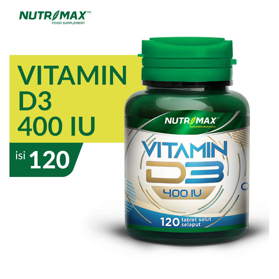 NUTRIMAX D3 400IU @120