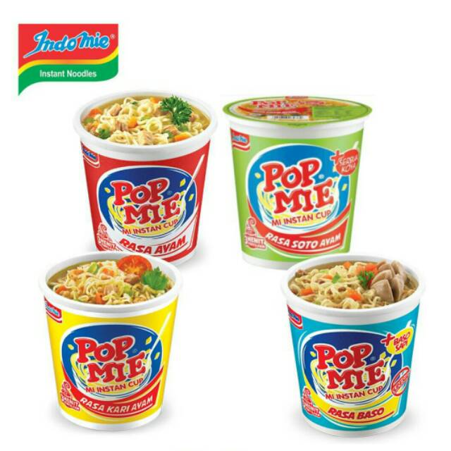 

Indomie Pop Mie Instan Cup 60 gr