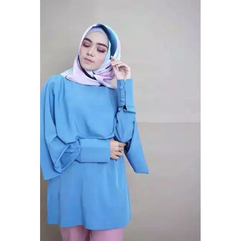 BAJU MUSLIMAH BAJU TUNIK MUSLIMAH BAJU KANTOR WANITA