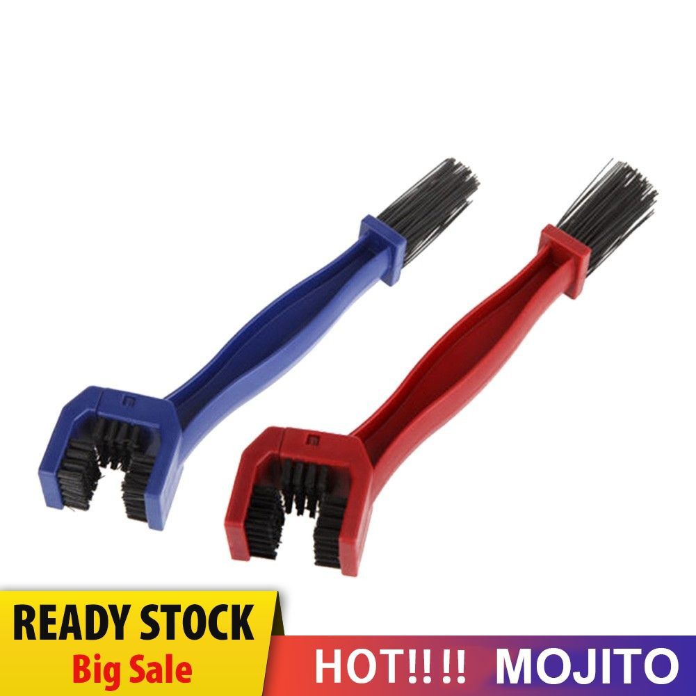 MOJITO Cycling Motorcycle Chain Cleaning Tool Gear Grunge Brush Cleaner 2 Color