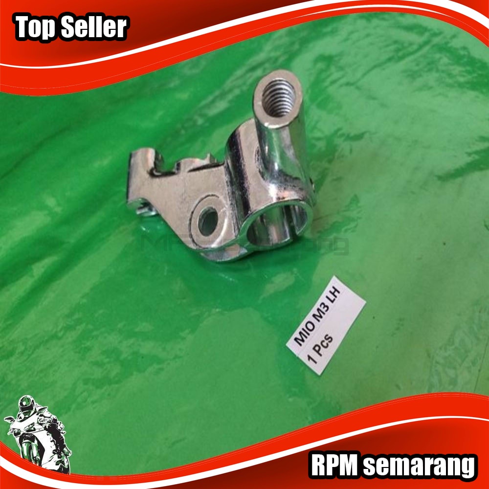 cakepan RUMAH Handel HANDLE DUDUKAN KACA SPION silver YAMAHA MIO M3 - Fino - GT 125 - blue core SEBE