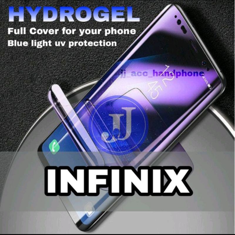 PELINDUNG LAYAR HYDROGEL BLUE &amp; MATTE INFINIX NOTE 12 12I 12 VIP 12 5G 12 PRO 5G HOT 12 PLAY SMART 6+ NOTE 12I 2022 HOT 20 PLAY 20S 20 20 5G 20I SMART 7