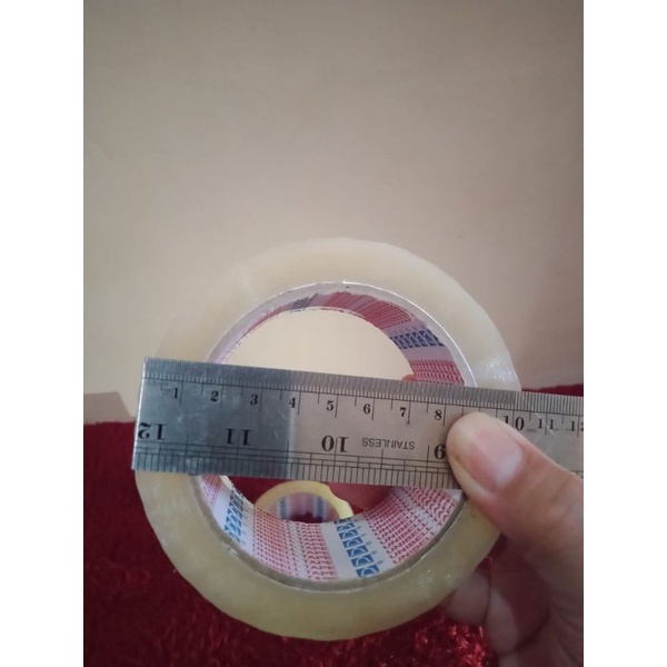 

lakban bening 100 yard paking tape 90 meter
