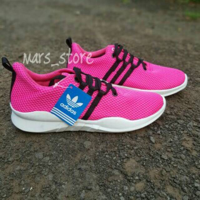 SEPATU ADDS NEW / SEPATU PINK  / SEPATU ADIDAS MURAH / ADIDAS LOKAL