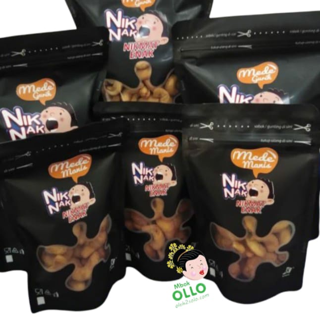 

Kacang mede/mete premium NIKNAK Gurih Manis Camilan Khas SOLO