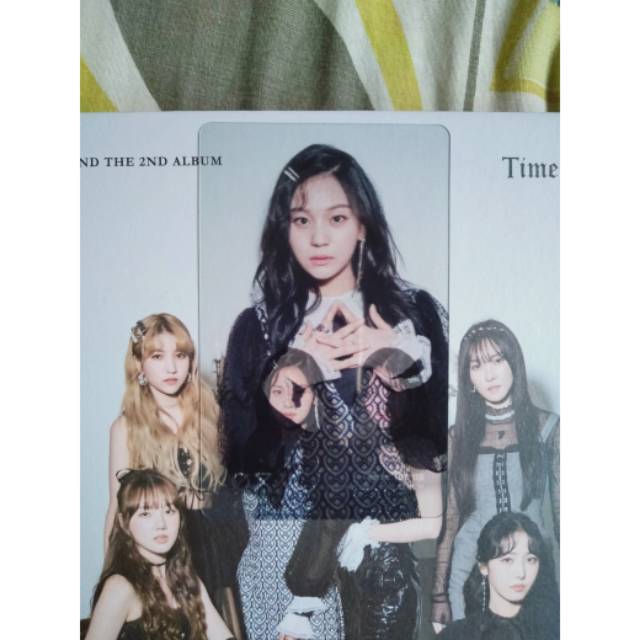 Photocard official umji time for us transparan