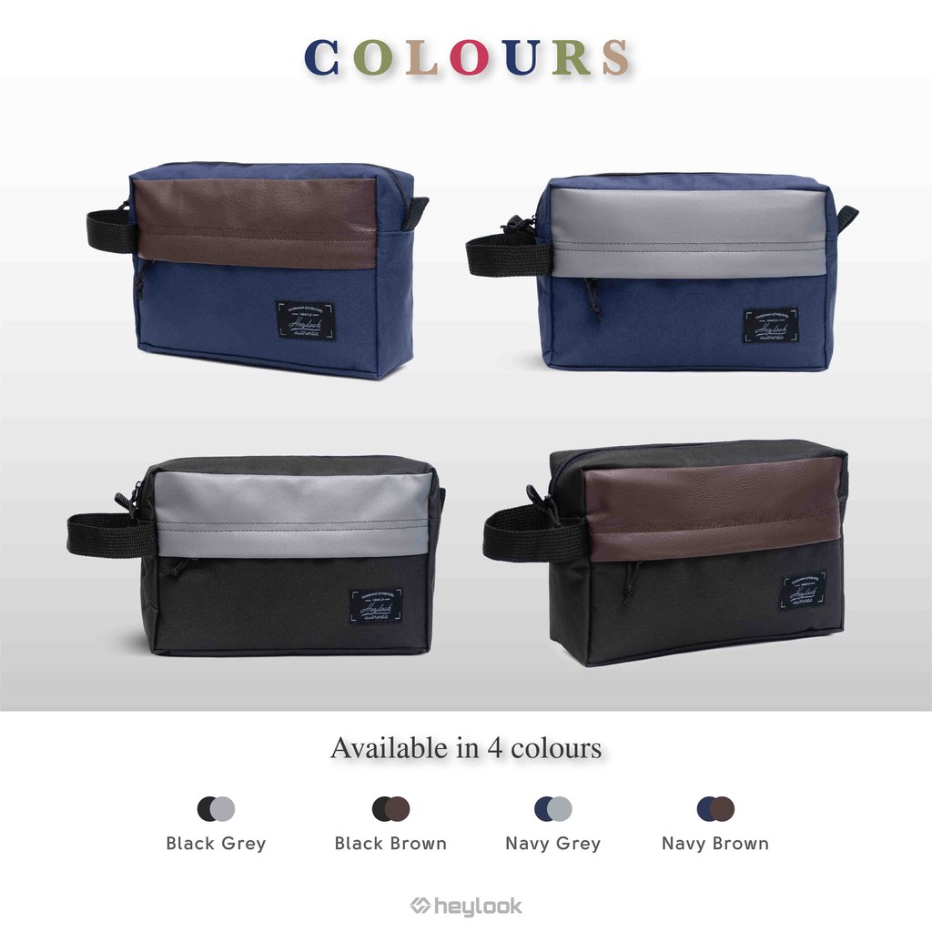 HEYLOOK Project - Pouch Pria Wanita Clutch Bag Pria Wanita Hand Bag Pria Wanita Original