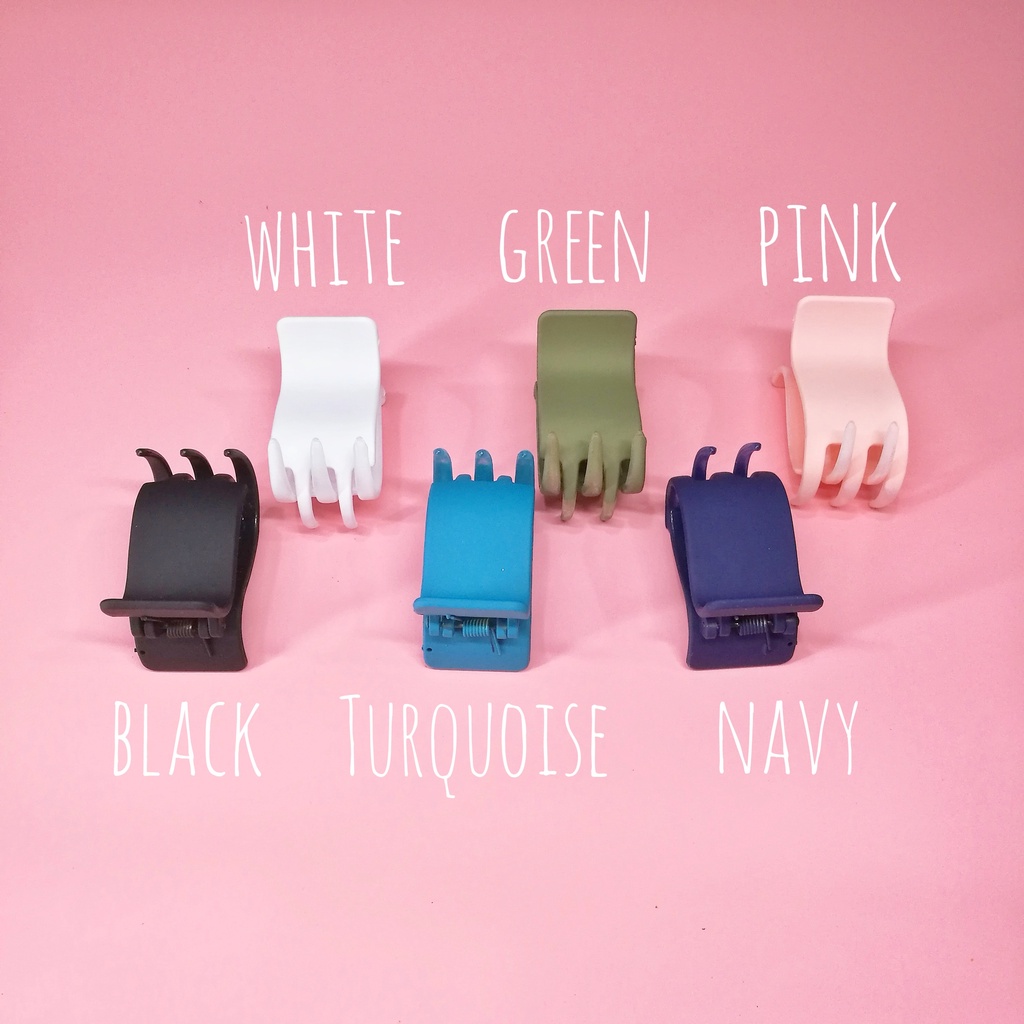 JEDAI IKAN JEPIT RAMBUT TARING 3+2 DOFF IMPORT MATTE COLORS