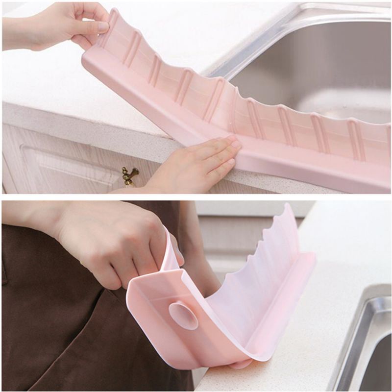 49cm Pelindung Wastafel Cipratan Air/Pembatas Wastafel Cipratan/Penahan Air Wastafel Kitchen Sink