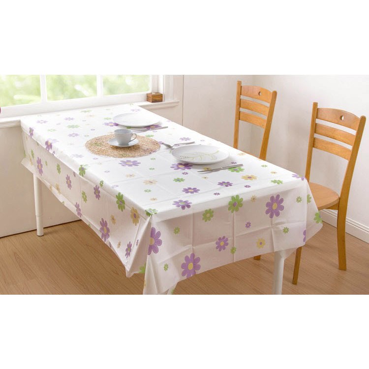 IKILOSHOP Taplak Alas Meja Anti Air 130x180 Waterproof PEVA Table Cloth