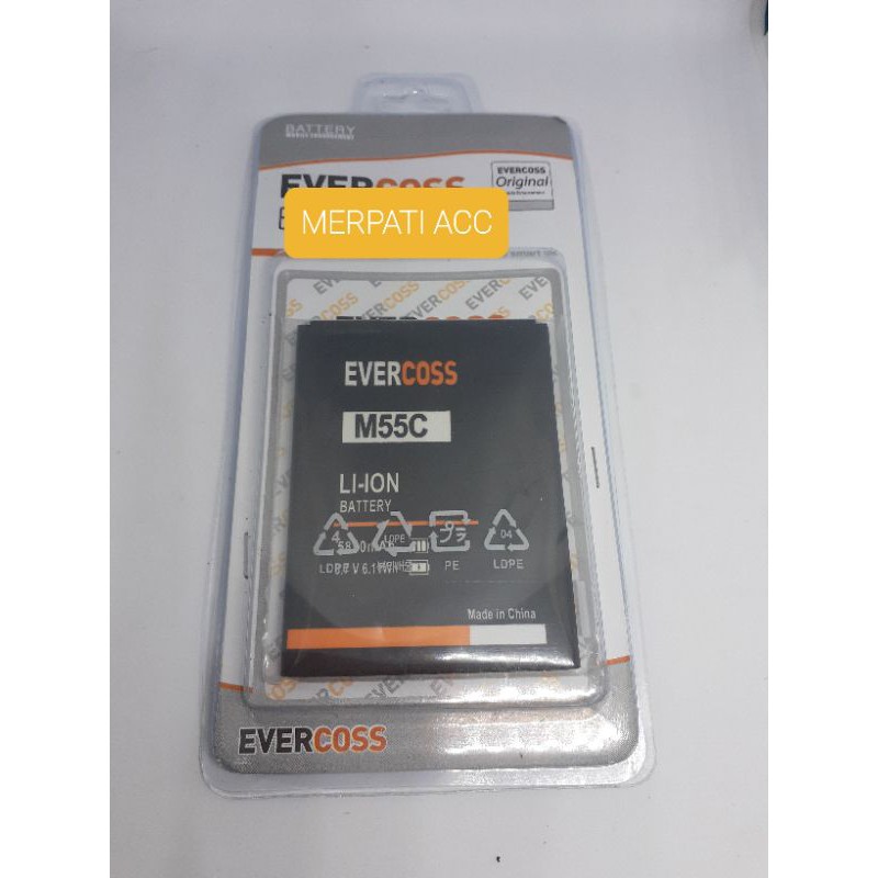 BATRE / BATERAI / BATTERY EVERCOSS M55C