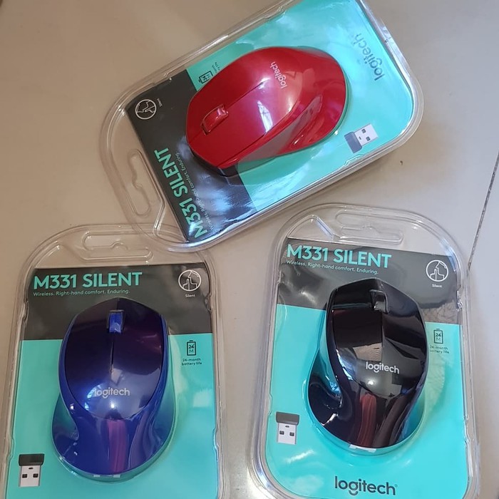 Logitech M331 Silent Wireless Original &amp; Resmi