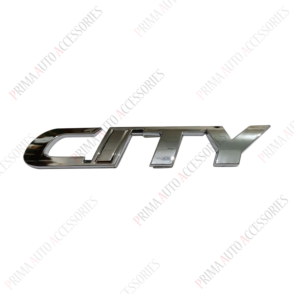 Logo Emblem Mobil Tulisan CITY Lama 2004-2008