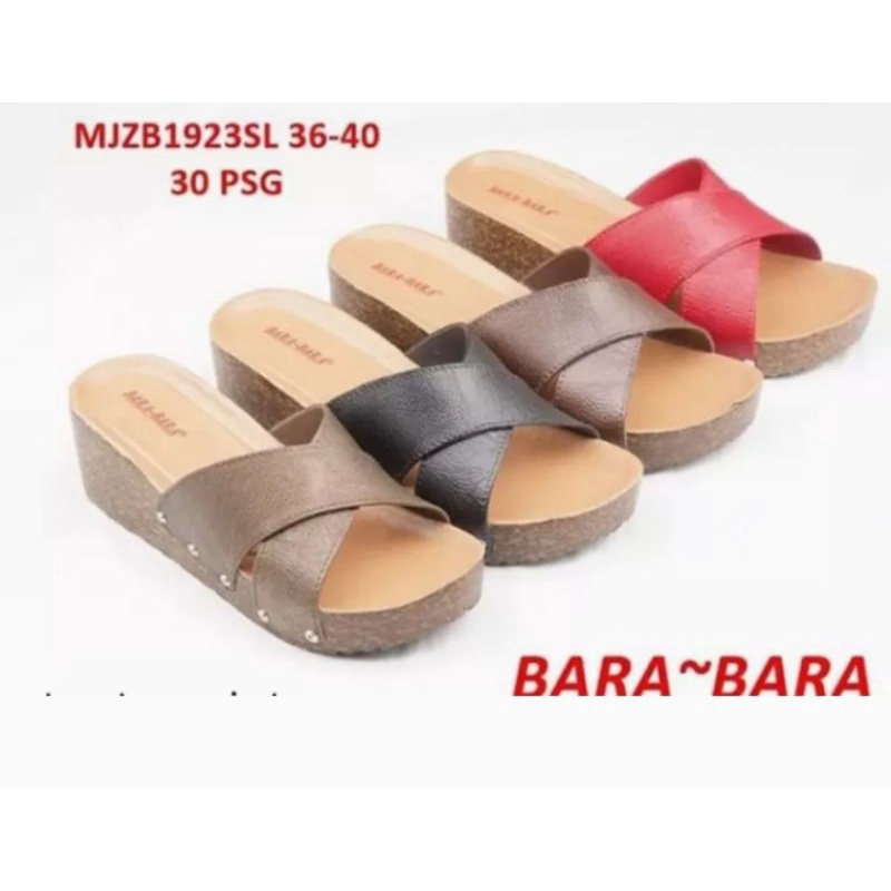 sendal bara bara model baru/sandal bara bara wedges terlaris