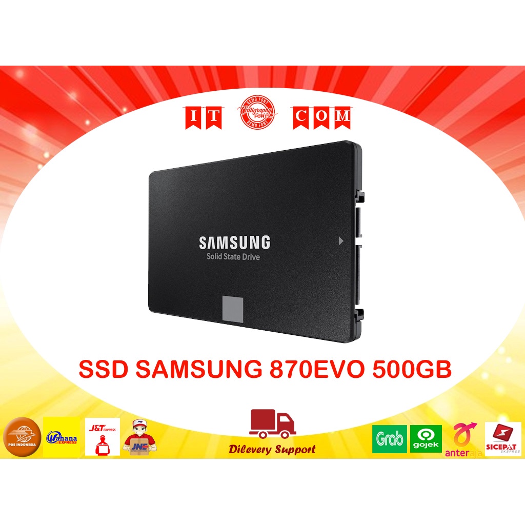 SSD SAMSUNG 870 EVO 500GB GARANSI 5 TAHUN