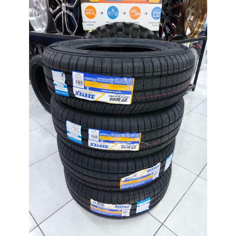 Ban Mobil Baru Zeetrex ZT3000 185 70 R14 Gratis Pemasangan&Balancing-Simplicity Medan
