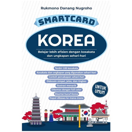 Buku Kosakata Smartcard Bahasa Korea