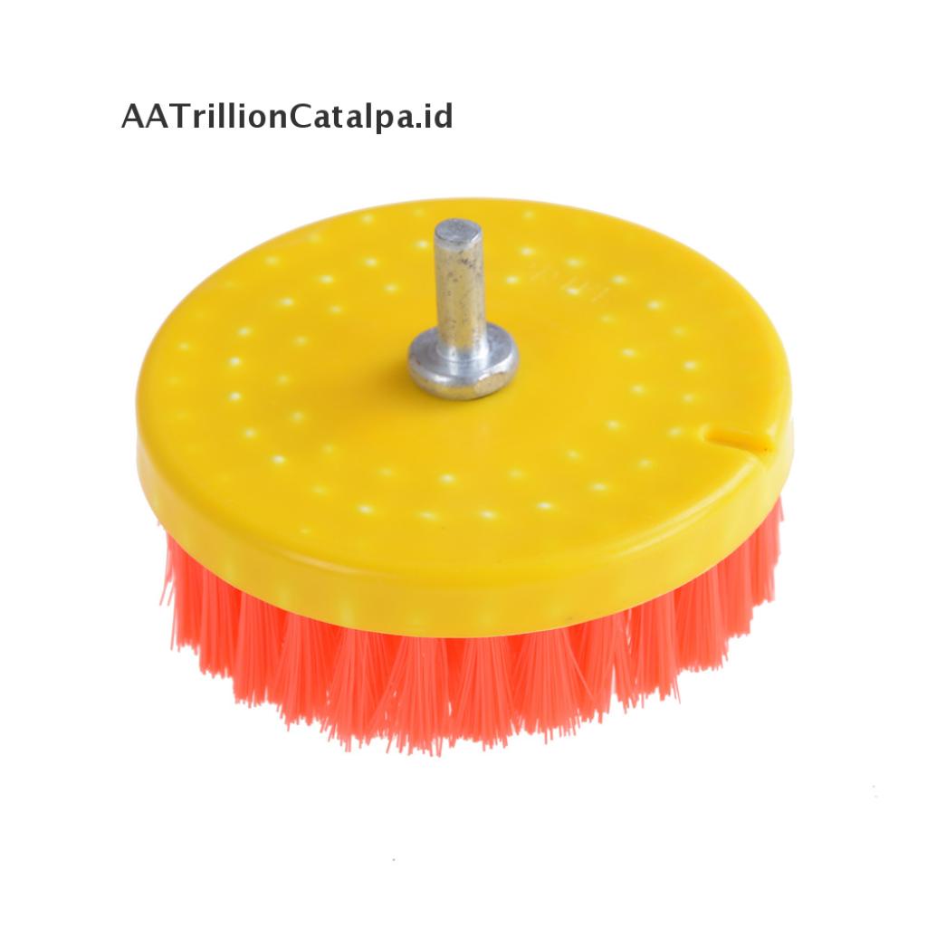 (AATrillionCatalpa) Mata Bor Brush Power Scrub 110mm Untuk Membersihkan Batu / Keramik / Ubin