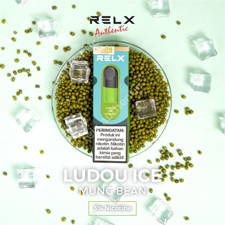 RELX POD PRO LUDOU ICE - KACANG HIJAU