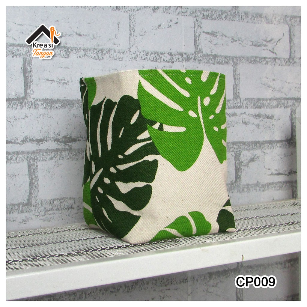 COVER POT TEMPAT PENYIMPANAN MOTIF MINIMALIS AESTHETIC CP009