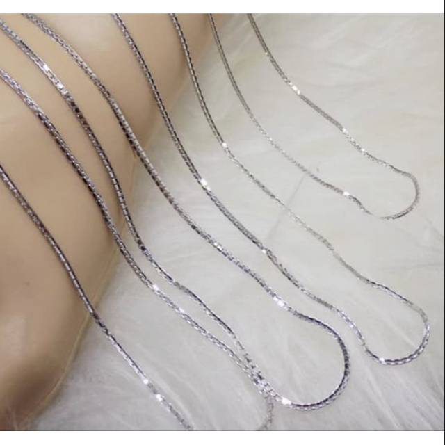 Kalung italy santa / kalung wanita perak 925