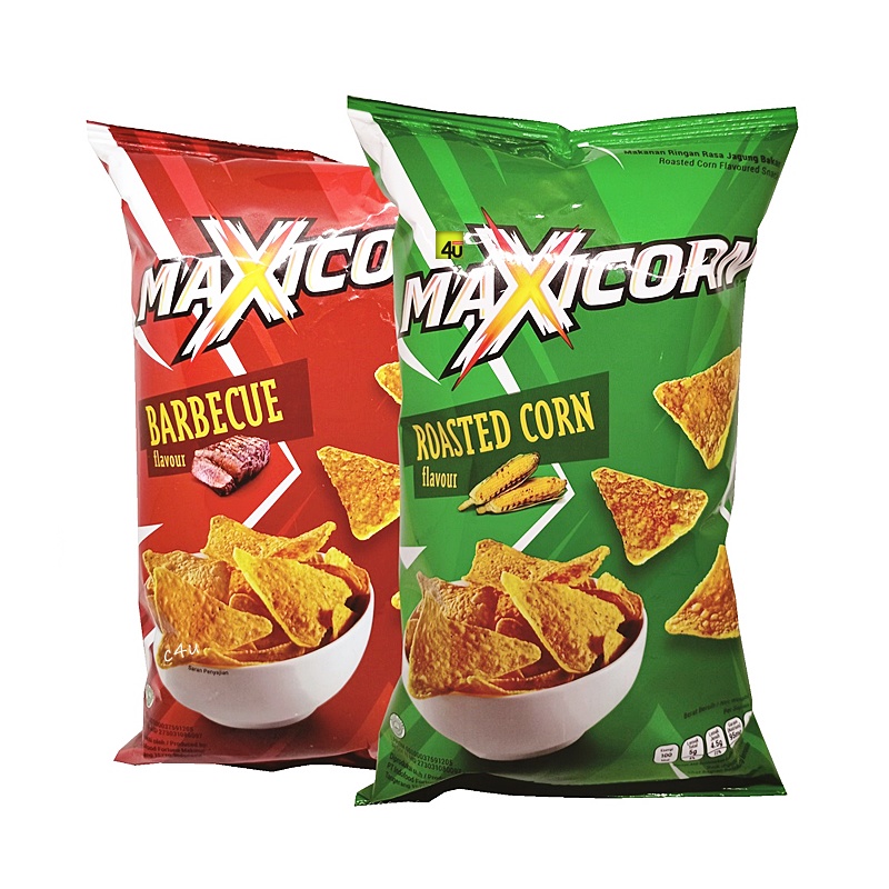 

MAXICORN - Tortilla Chips Snack - Kemasan KECIL