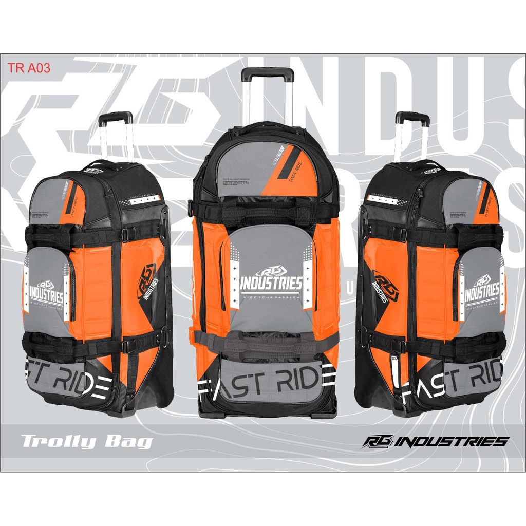 TROLLEY BAG RG INDUSTRIES TRAIL MOTOCROSS ADVENTURE