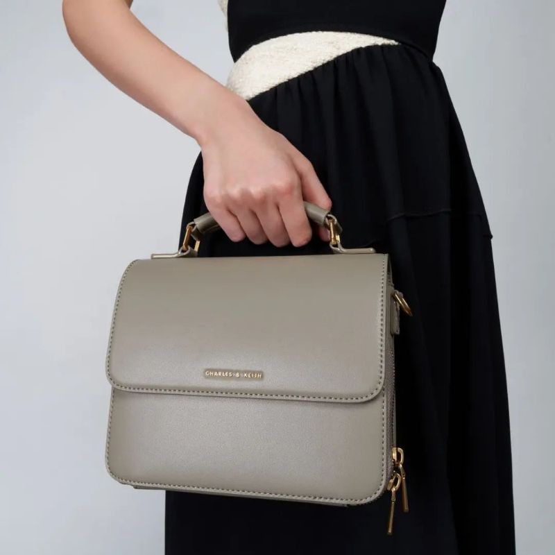 6.6 SALE | CK Front Flap Top Handle Crossbody Bag