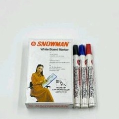 

Spidol Snowman whiteboard BG-12/spidol papan tulis