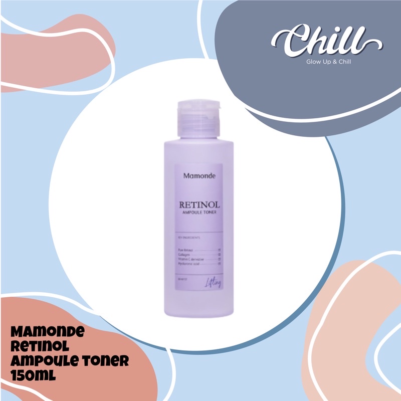 Mamonde Retinol Ampoule Toner 150ml FREE Mamonde Floral Hydro Ampoule Toner