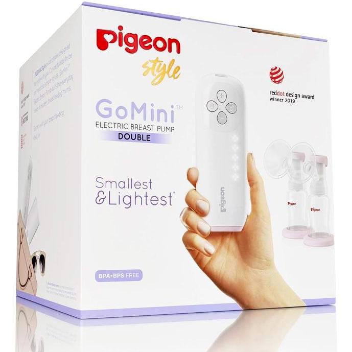 *NEW* Pigeon Manual / Electric Gomini Go Mini Single - Double Breast Pump Breastpump Pompa ASI