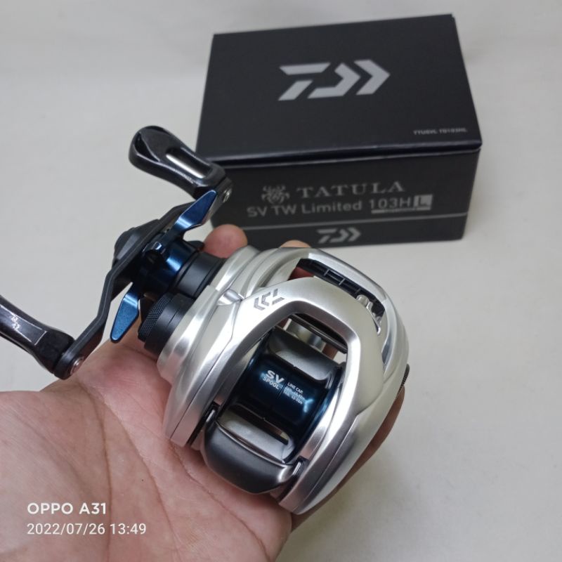 reel bc daiwa tatula limited sv tw 103 hl