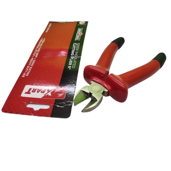 TANG POTONG 1000V 6&quot;/TANG LISTRIK AC/ELECTRIC PLIER/Tang Potong Kabel Listrik/ SIDE CUTTING/Tang Potong Kabel Listrik Kawat / Diagonal Cutting Plier 6&quot; 1000 Volt