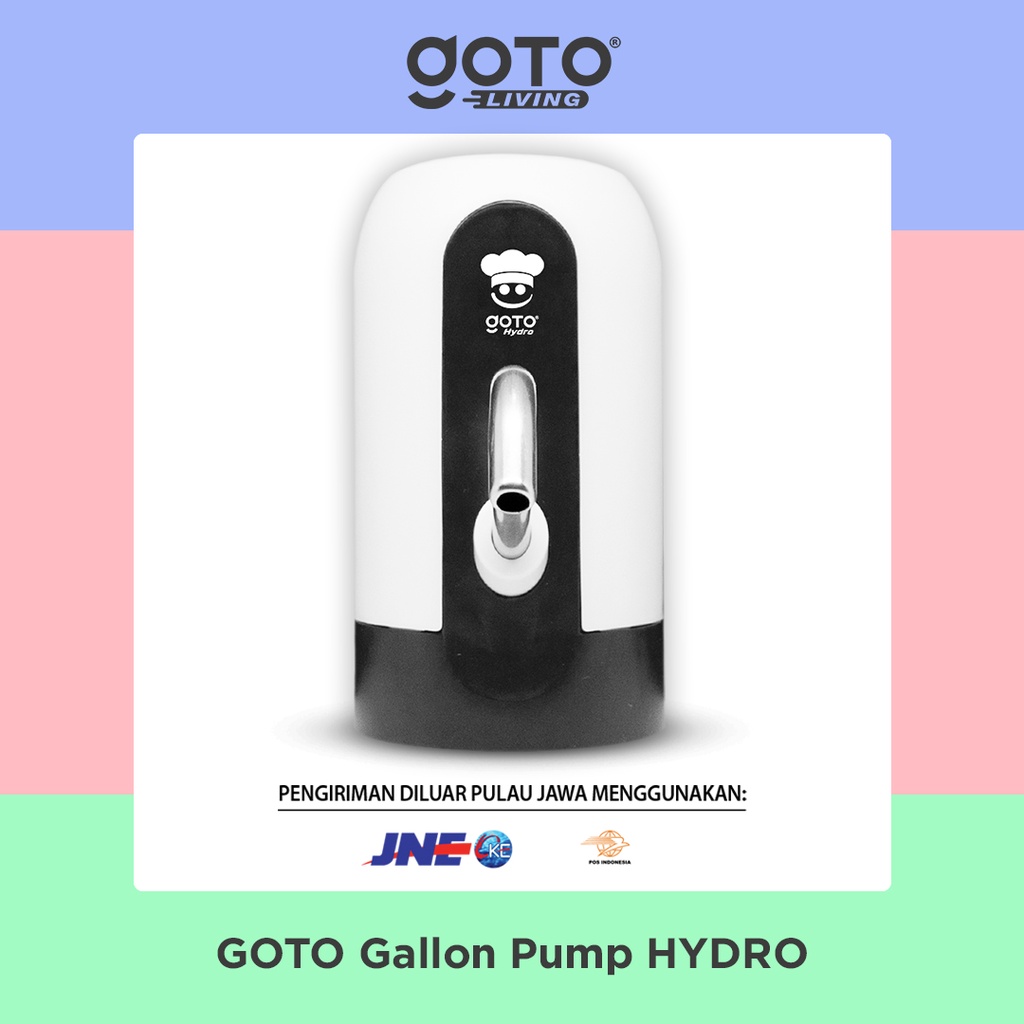 Goto Hydro Pompa Galon Elektrik Dispenser Air Minum Gallon