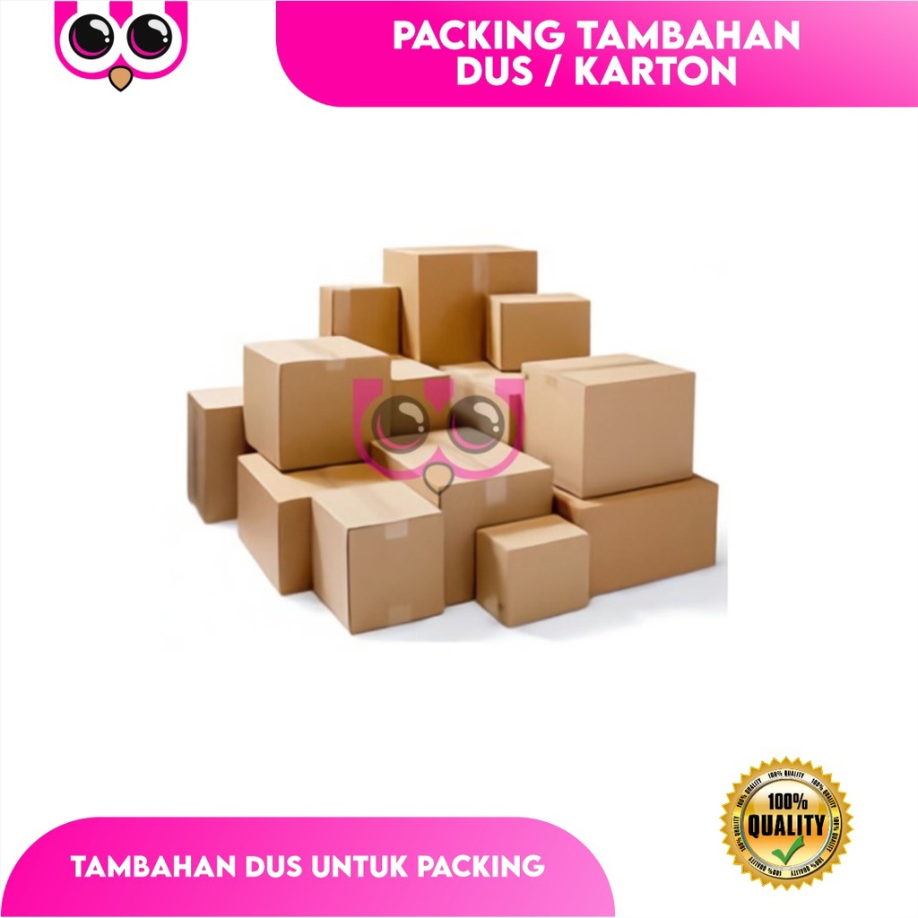 

PACKING TAMBAHAN DUS / KARTON PENGAMAN PAKET
