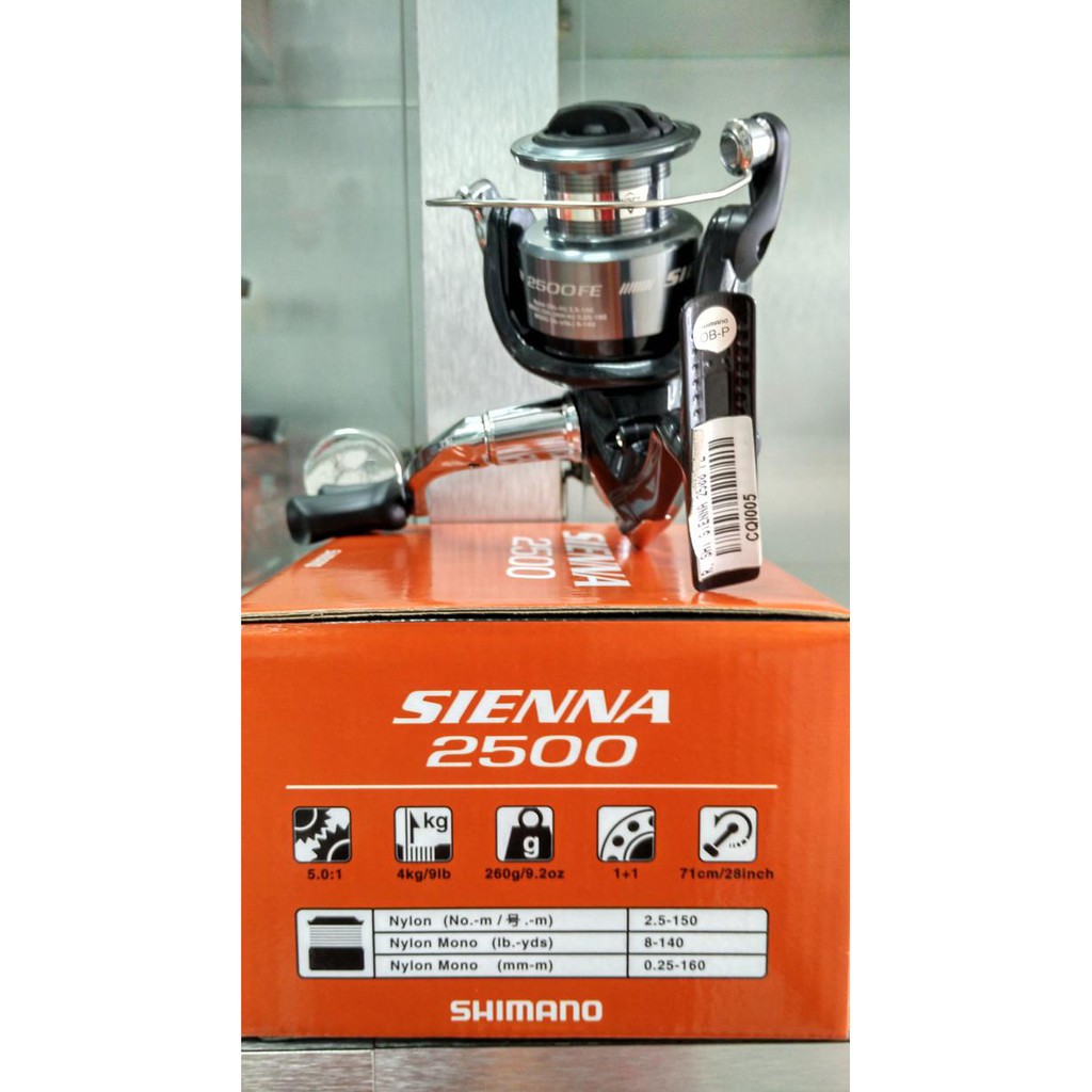 Big Sale Reel SHIMANO SIENNA 2500 FE Diskon