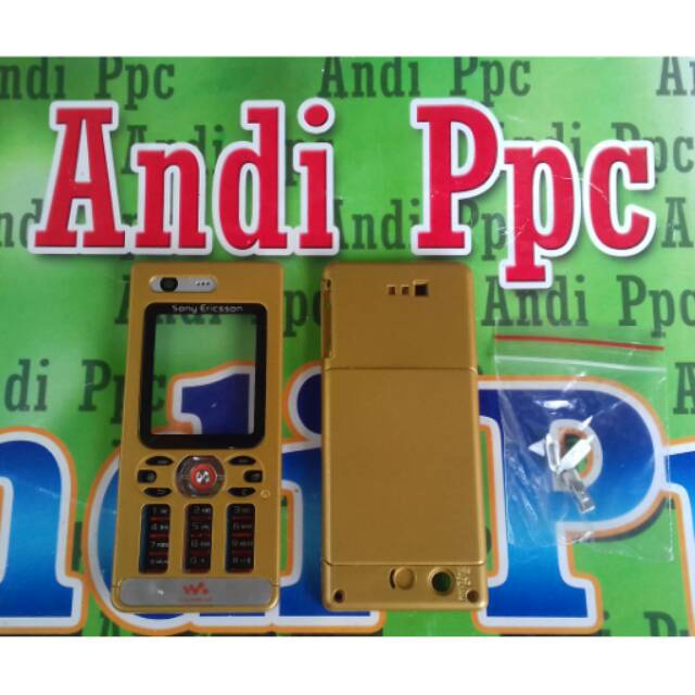 Casing Fullset Sony Ericsson W880 W880i Gold