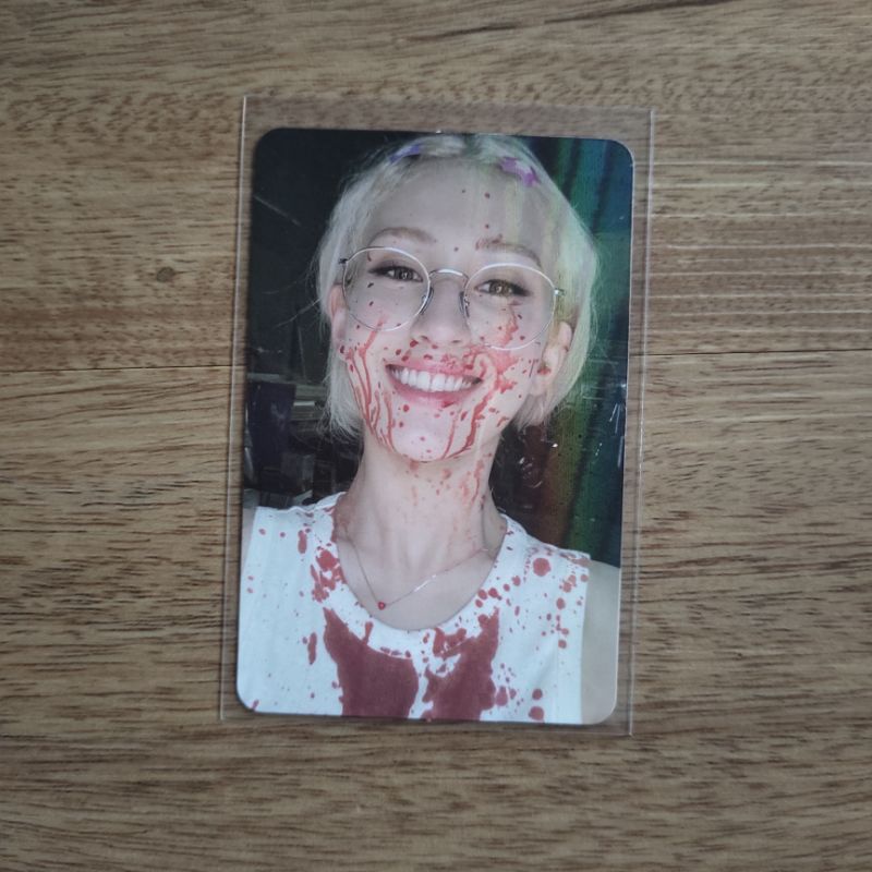 somi blood - xoxo photocard // darah berdarah photo card album special pc jeon somi ioi