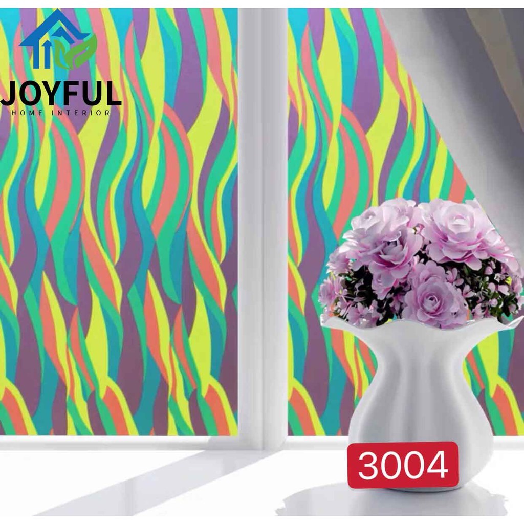 Sticker kaca / Stiker Kaca Film Jendela Rumah 90cmX100cm·High Quality