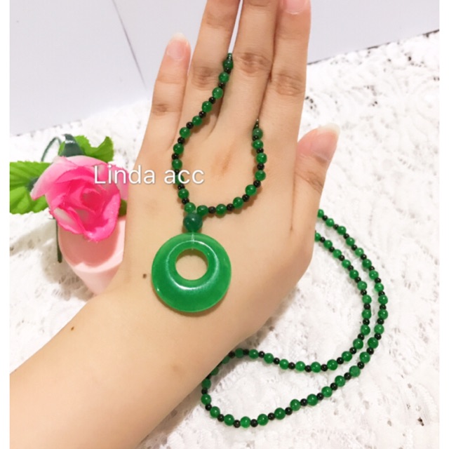 kalung giok asli liontin giok asli