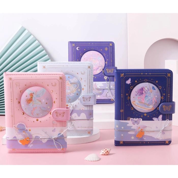 

Notebook / Magnetic Notebook Diary / Jurnal Agenda Buku Tulis / Planner Import - Ungu