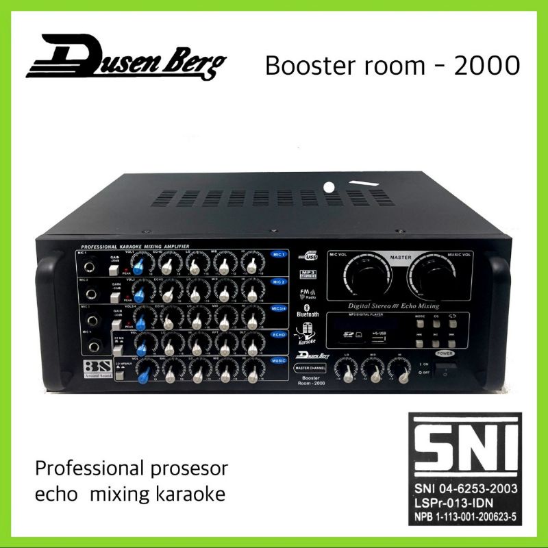 Amplifier DUSENBERG Room 2000 Karaoke Smart Tv Bluetooth Usb Original