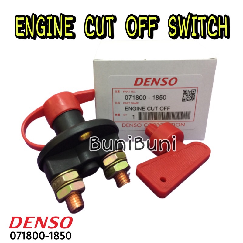 Saklar / Switch Pemutus Arus Aki - Engine Cut Off / Battery Main Switch Untuk Mobil &amp; Mesin