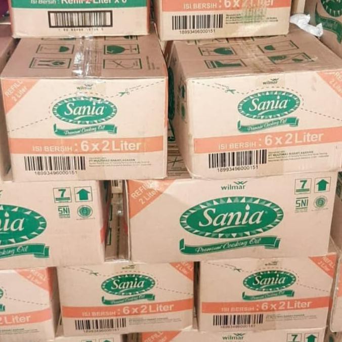 

*Promo* Minyak Goreng Sania 2 Liter X 6 Pcs ( 1 Dus )