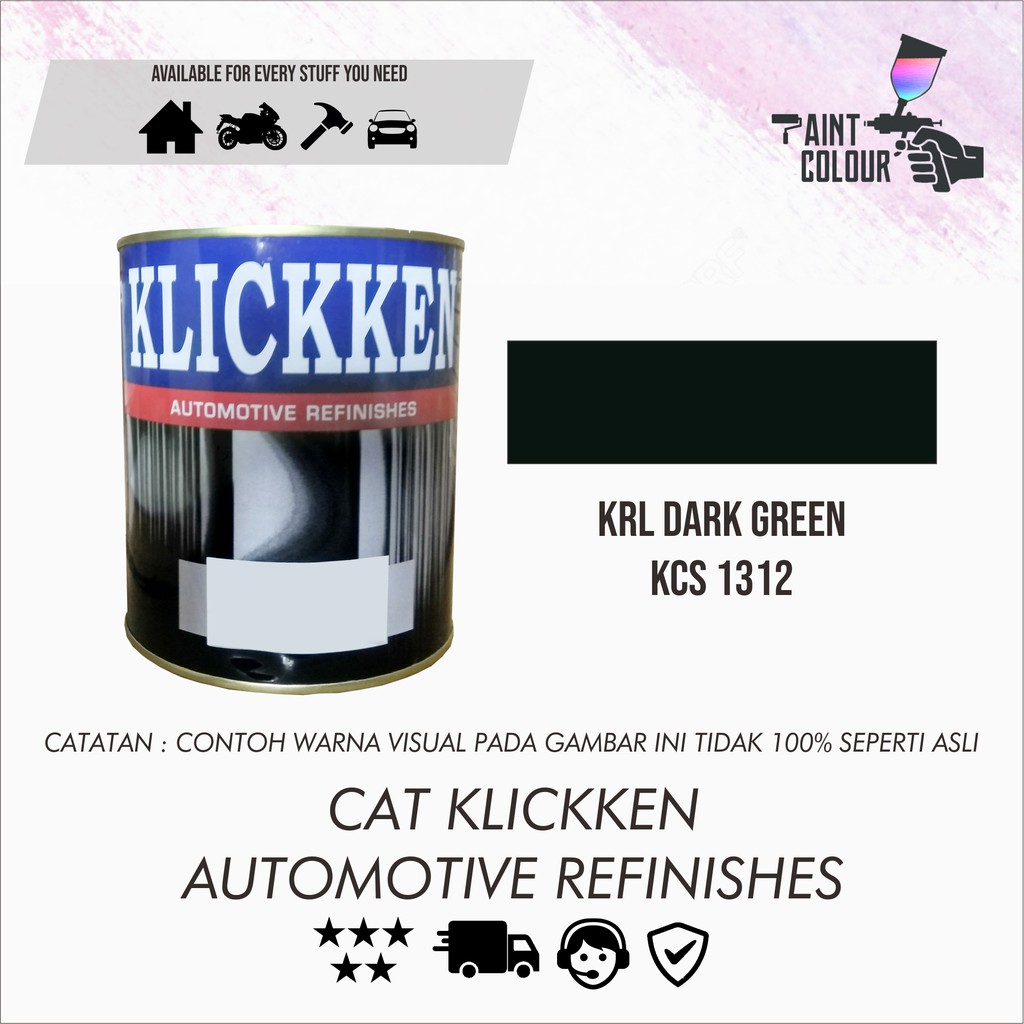 Cat Klickken Automotive Refinishes - KRL Dark Green KCS 1312