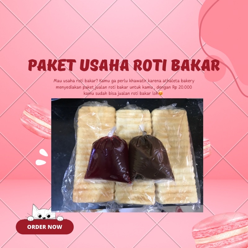 

Paket Roti Kasino / Bakar + Selai