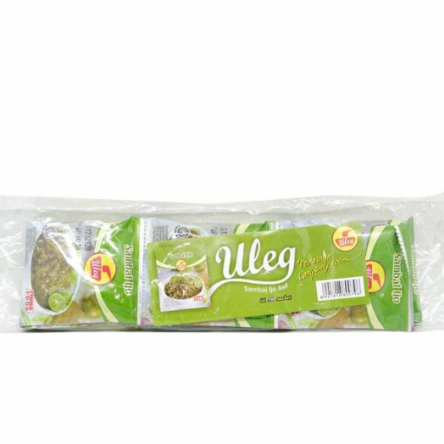 

Finna Sambal Ijo Asli / sambal terasi / pedas serbaguna Uleg 10X20gr