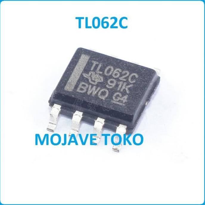 Jual Tl062Cdr Tl062 Opamp Jfet 2 Circuit 8Soic High Quality Mojav22